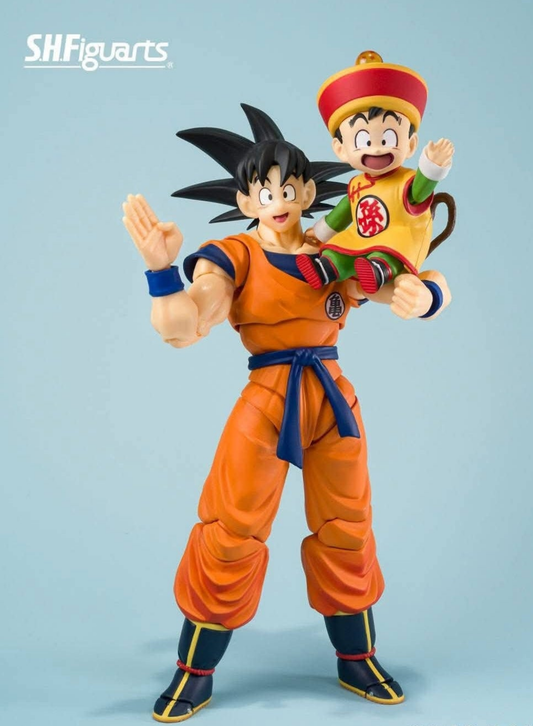 SHFiguarts Son Goku & Son Gohan - Childhood - & kintoun. Ship in March 2026. Pre order.