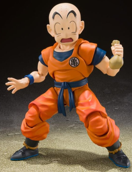 KRILLIN -Earth's Strongest Man-
Earth's strongest man, Krillin from "Dragon Ball Z," joins S.H.Figuarts!
