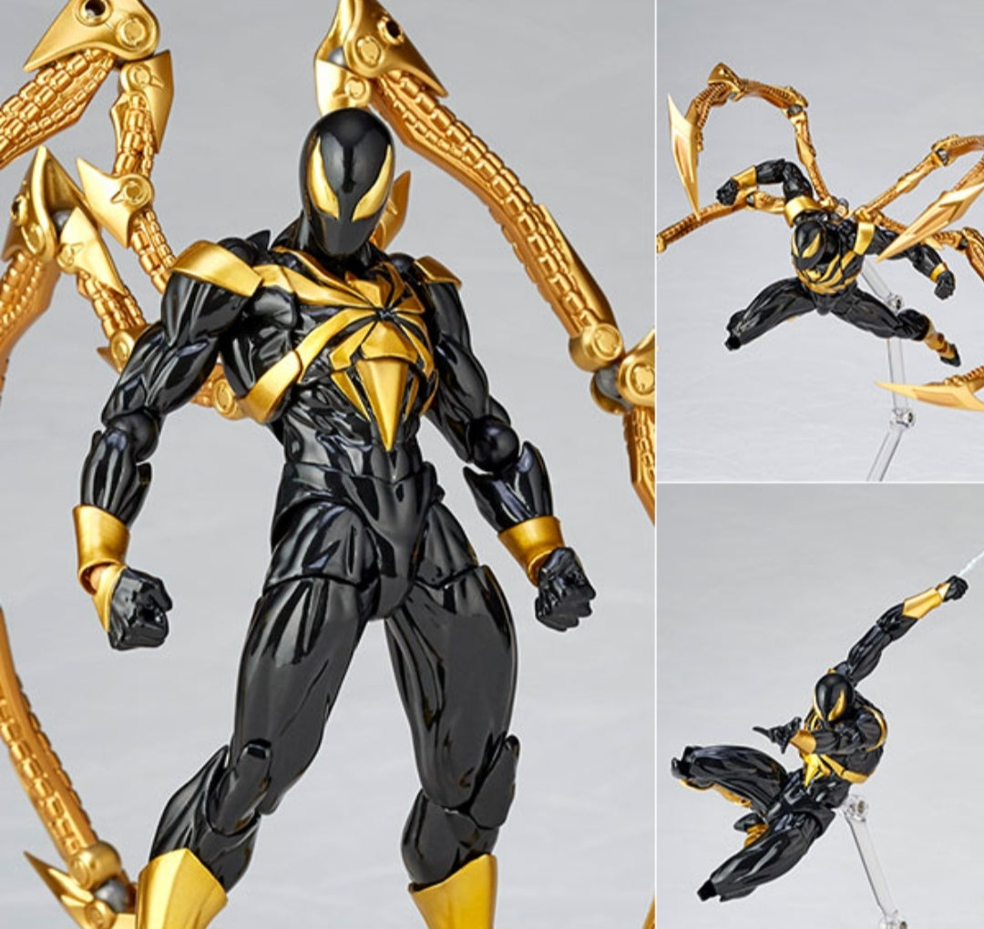 Revoltech Amazing Yamaguchi Iron Spider versión negra (lanzada)