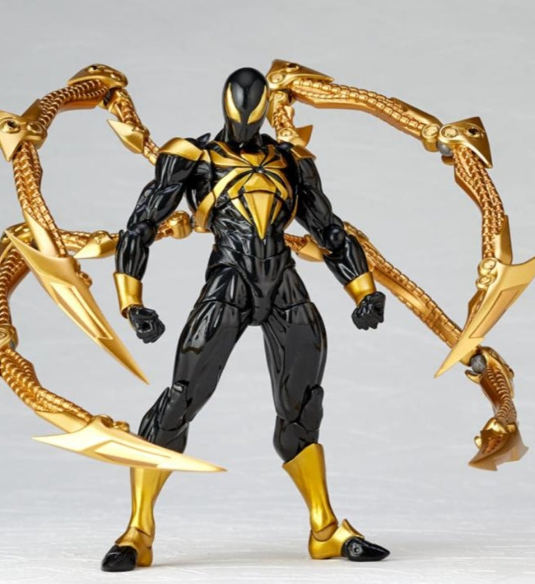 Revoltech Amazing Yamaguchi Iron Spider versión negra (lanzada)