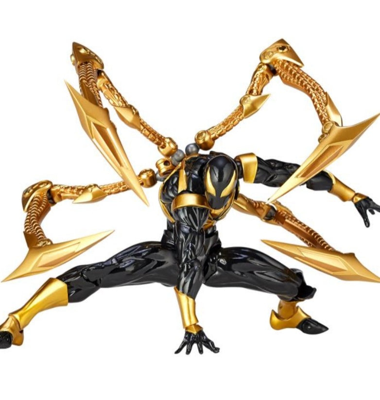 Revoltech Amazing Yamaguchi Iron Spider versión negra (lanzada)