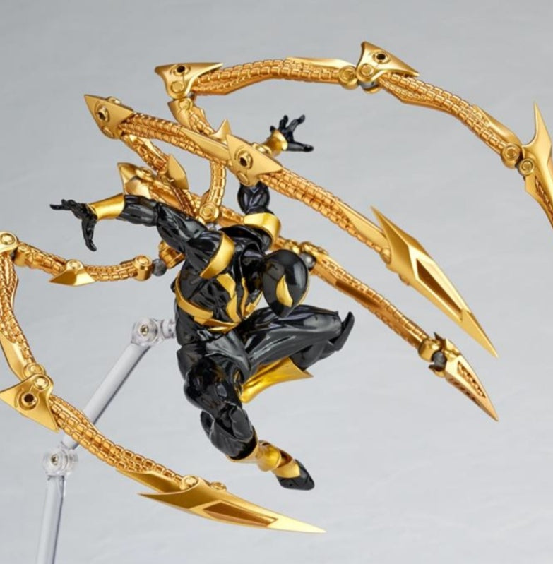 Revoltech Amazing Yamaguchi Iron Spider versión negra (lanzada)
