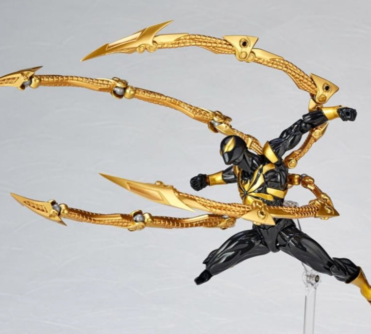 Revoltech Amazing Yamaguchi Iron Spider versión negra (lanzada)