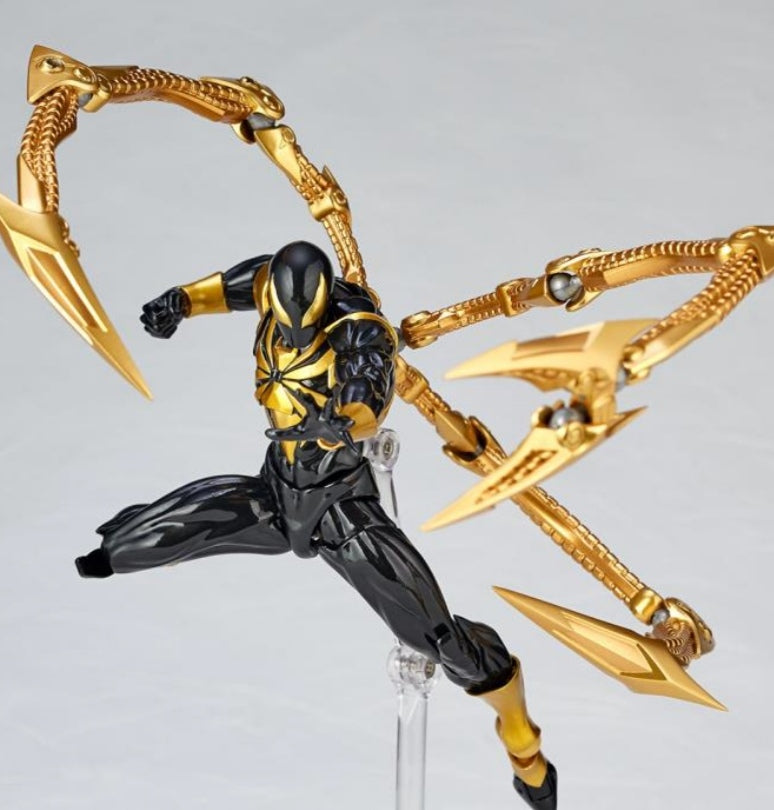 Revoltech Amazing Yamaguchi Iron Spider versión negra (lanzada)
