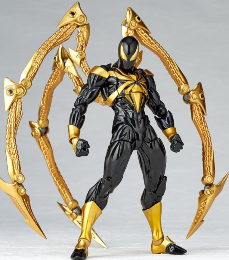 Revoltech Amazing Yamaguchi Iron Spider versión negra (lanzada)