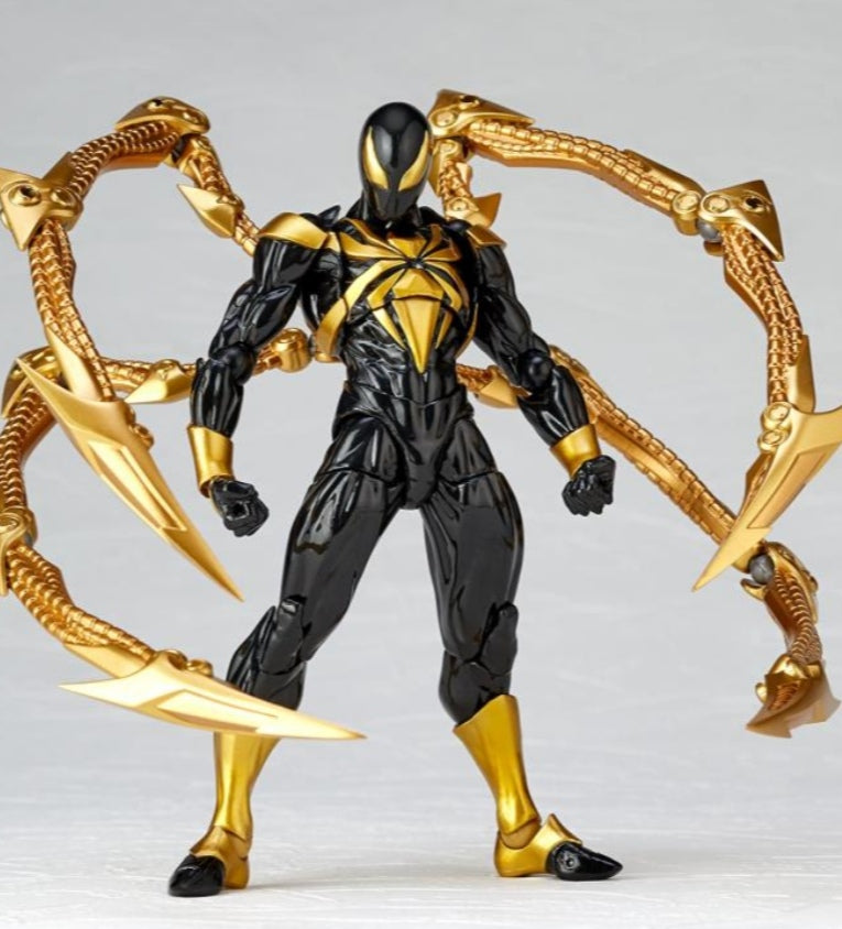 Revoltech Amazing Yamaguchi Iron Spider versión negra (lanzada)