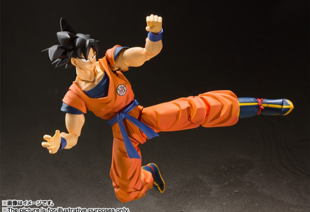 SH figuarts Son Goku un Saiyan criado en la tierra