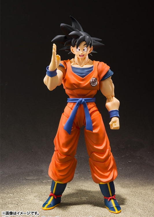 SH figuarts Son Goku un Saiyan criado en la tierra