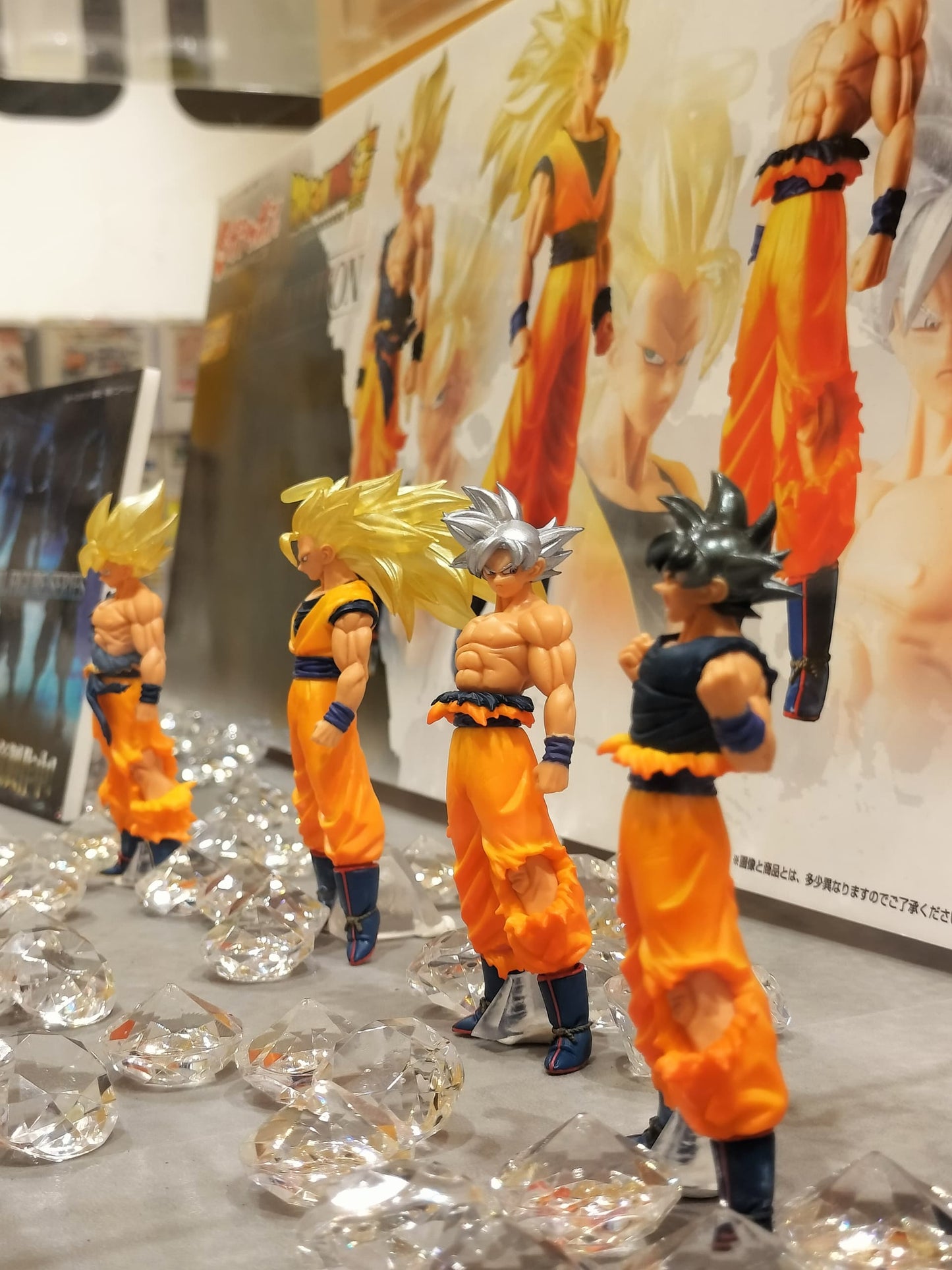 Conjunto completo de Gashapon de Dragon Ball HG GOKU Edition