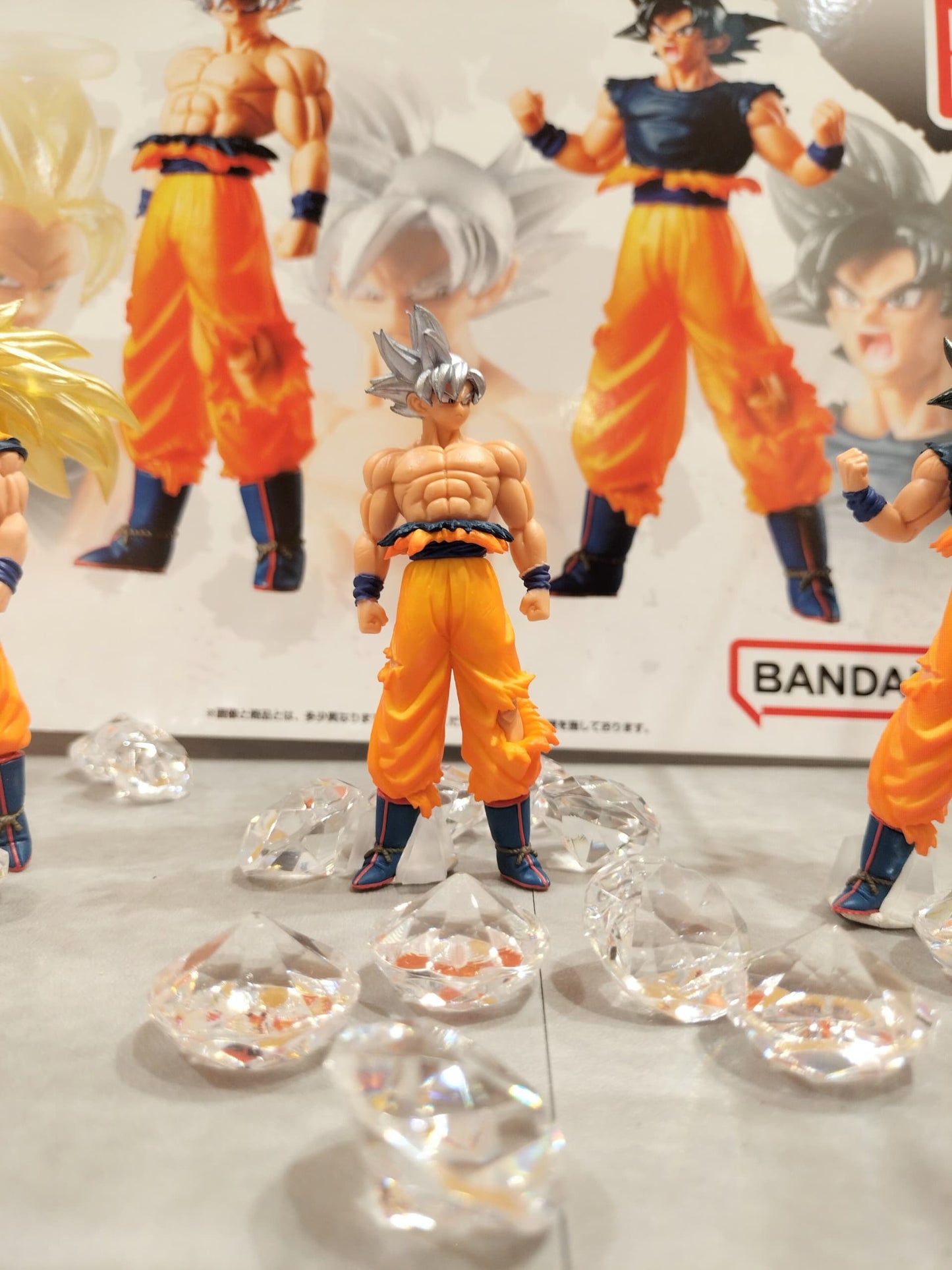 Conjunto completo de Gashapon de Dragon Ball HG GOKU Edition