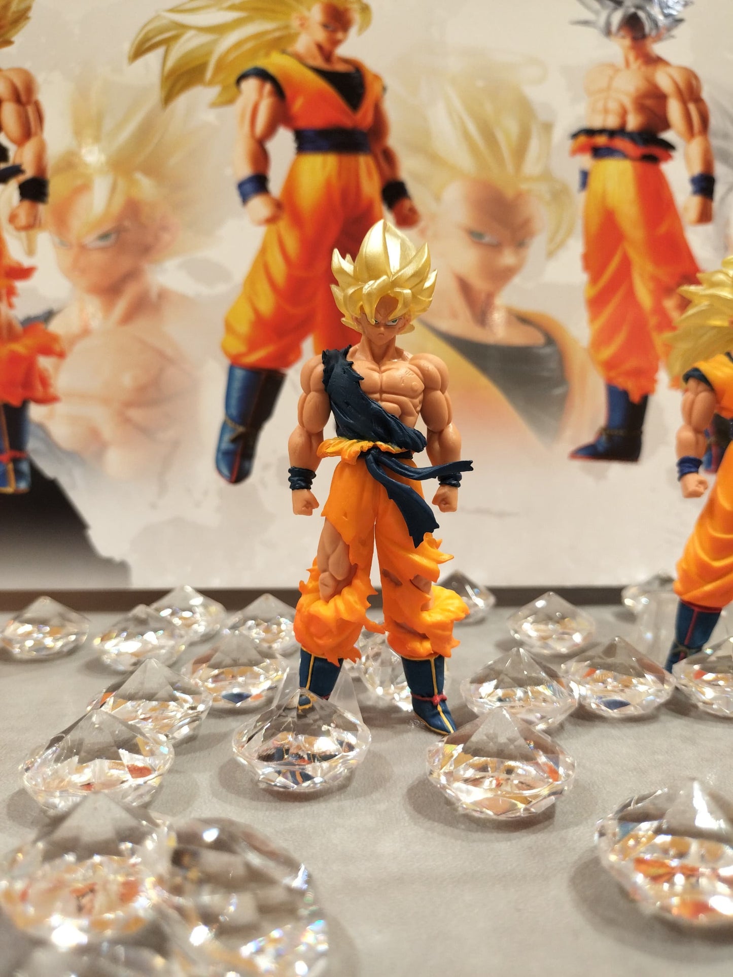 Conjunto completo de Gashapon de Dragon Ball HG GOKU Edition