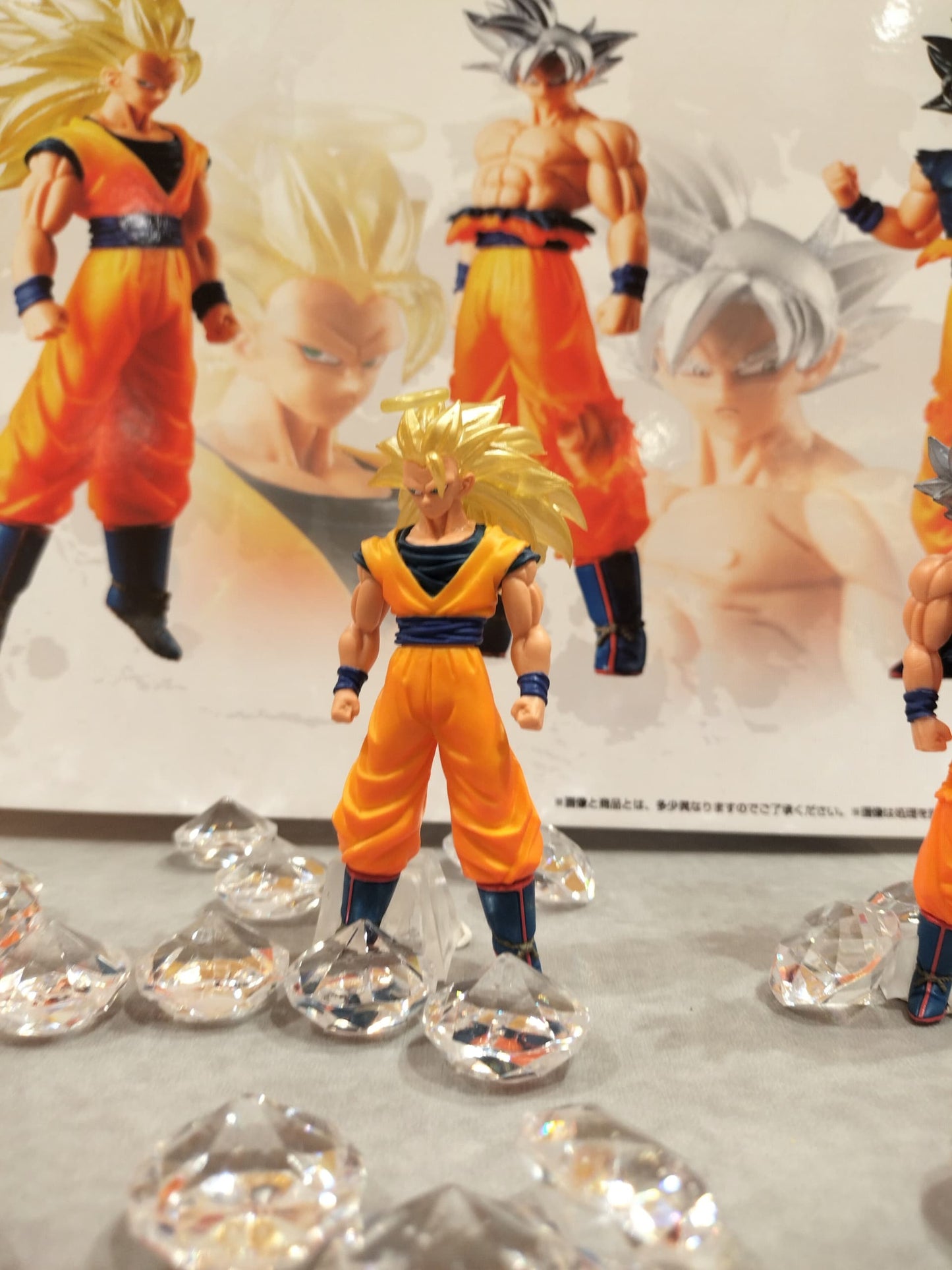 Conjunto completo de Gashapon de Dragon Ball HG GOKU Edition