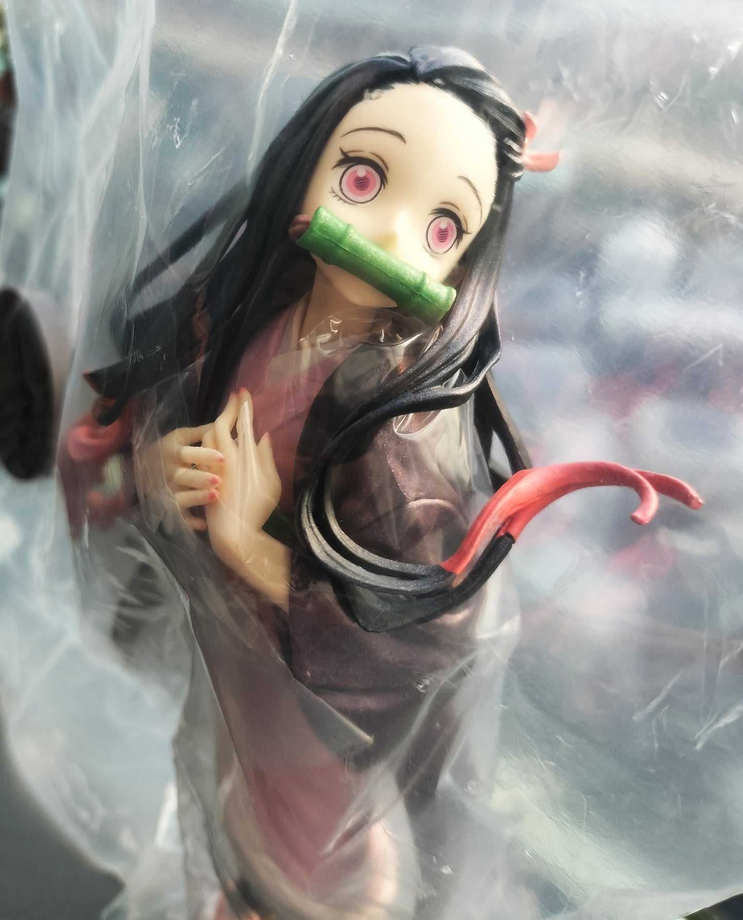Kamado Nezuko Demon Slayer. Brillo y glamour. Premio Grúa.