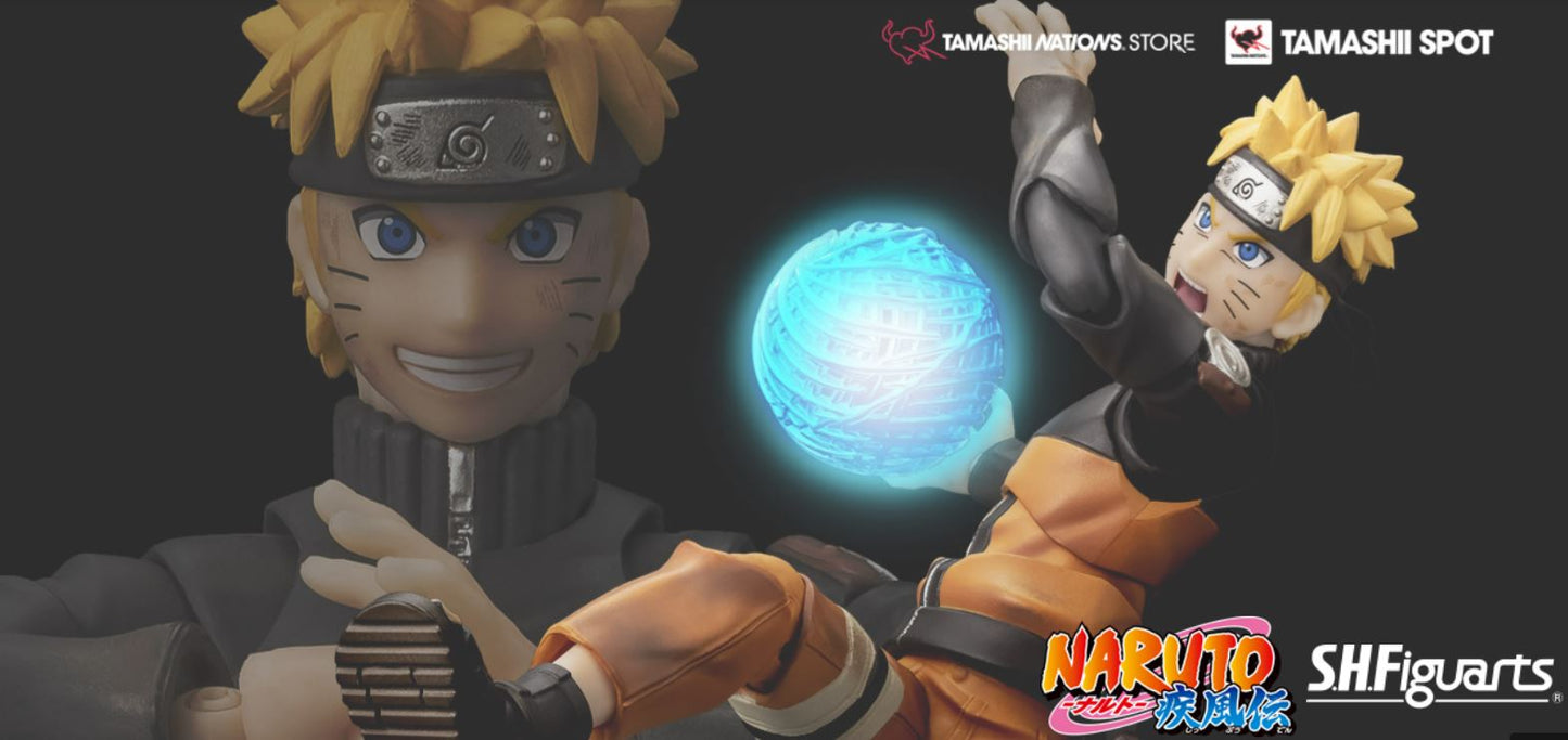 SHFiguarts NARUTO UZUMAKI -Battle Scarred Edition- Producto de edición limitada de la Tienda Tokyo Tamashii Nations. TIENDA TAMASHII Exclusivo. Enero de 2024.