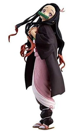 Kamado Nezuko Demon Slayer. Brillo y glamour. Premio Grúa.