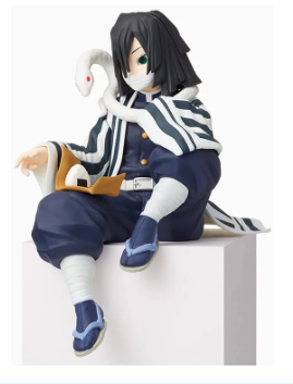 Asesino de demonios. Kimetsu No Yaiba. Serpiente Hashira. Obanai Higuro. Figura Premium Choco Nozei Premium. Ninguna caja. Envíos desde México.
