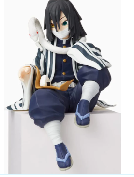 Asesino de demonios. Kimetsu No Yaiba. Serpiente Hashira. Obanai Higuro. Figura Premium Choco Nozei Premium. Ninguna caja. Envíos desde México.