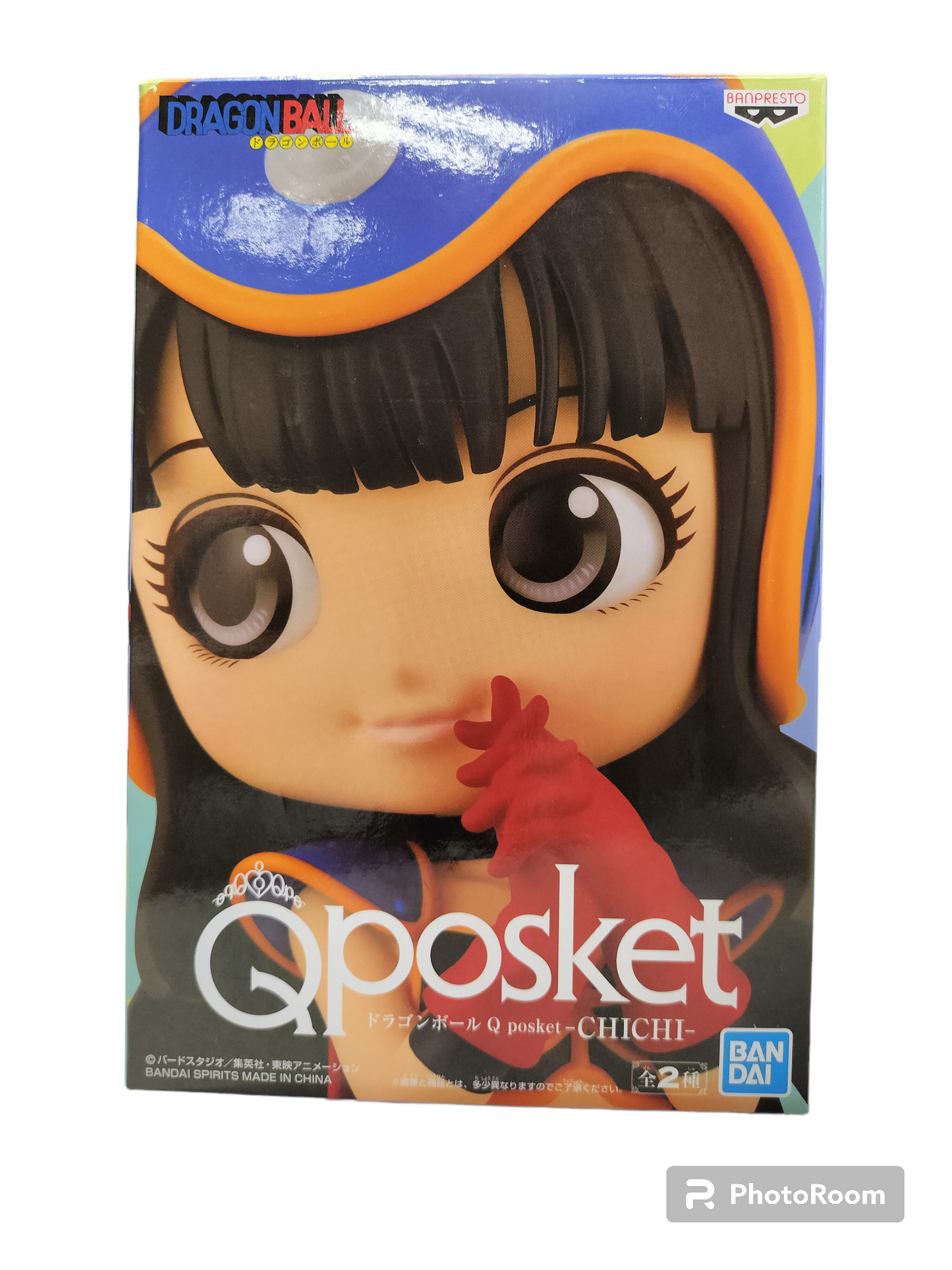 Dragon Ball Q Posket Chichi. Azul. Envíos desde México.