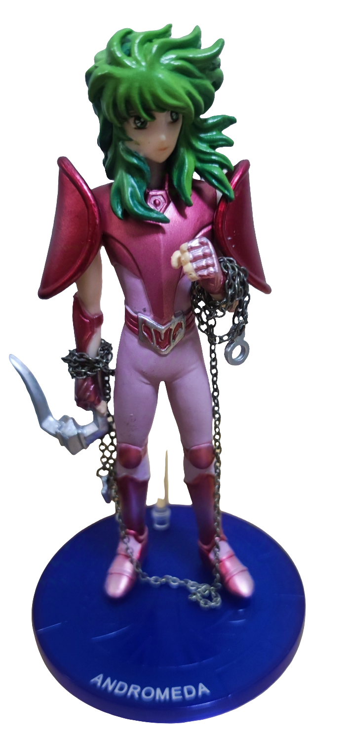 Saint Seiya Estatua De La Santa Cruz Andrómeda Shun Agarma
