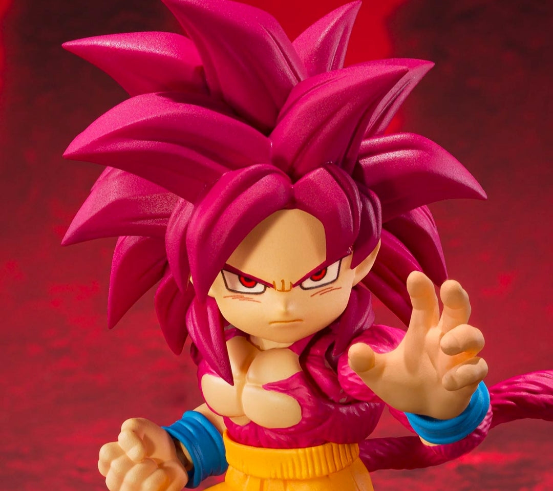 S.H.Figuarts
SUPER SAIYAN 4 SON GOKU (MINI) -DAIMA- Pre Order. Release December 2025.