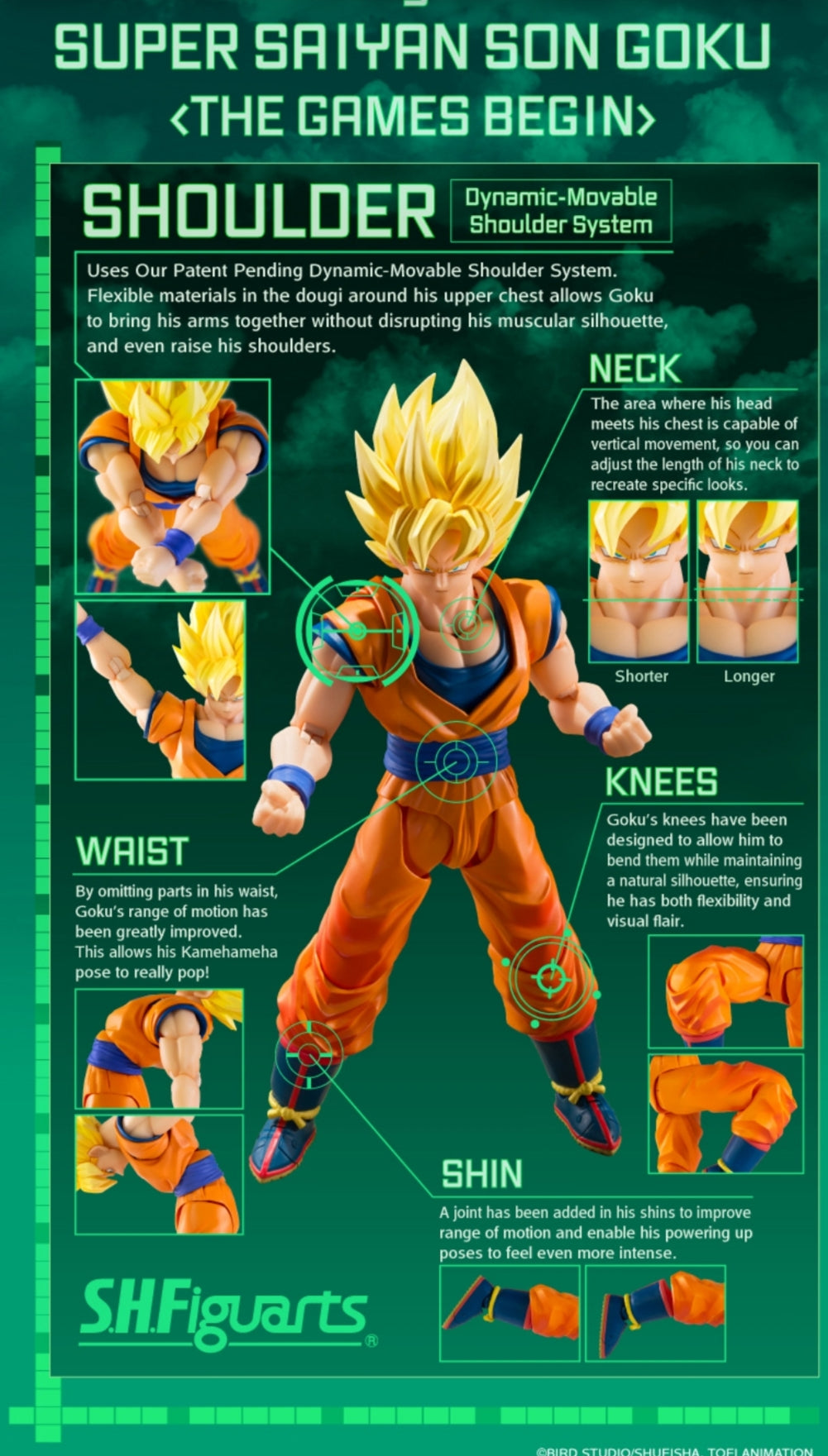 S.H.Figuarts
S.H.Figuarts SUPER SAIYAN SON GOKU <THE GAMES BEGIN>