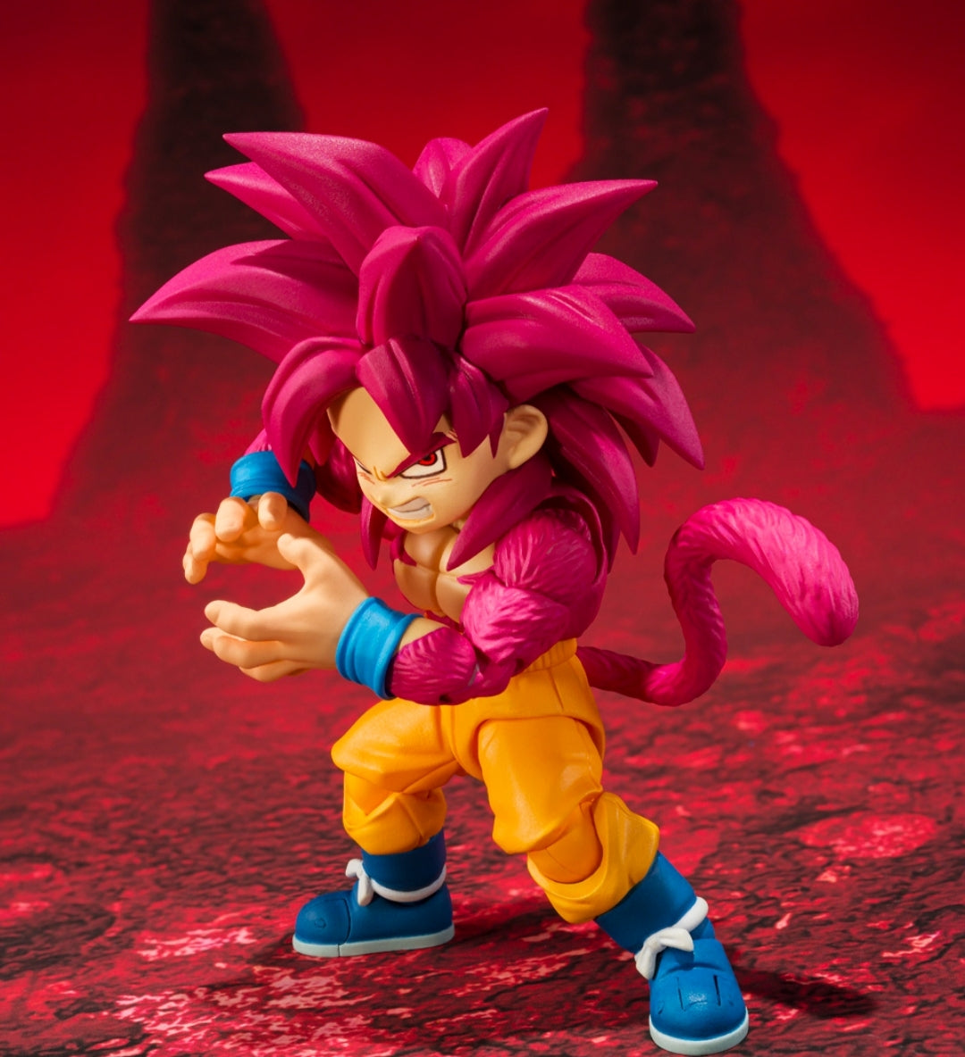 S.H.Figuarts
SUPER SAIYAN 4 SON GOKU (MINI) -DAIMA- Pre Order. Release December 2025.