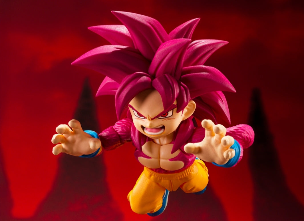 S.H.Figuarts
SUPER SAIYAN 4 SON GOKU (MINI) -DAIMA- Pre Order. Release December 2025.