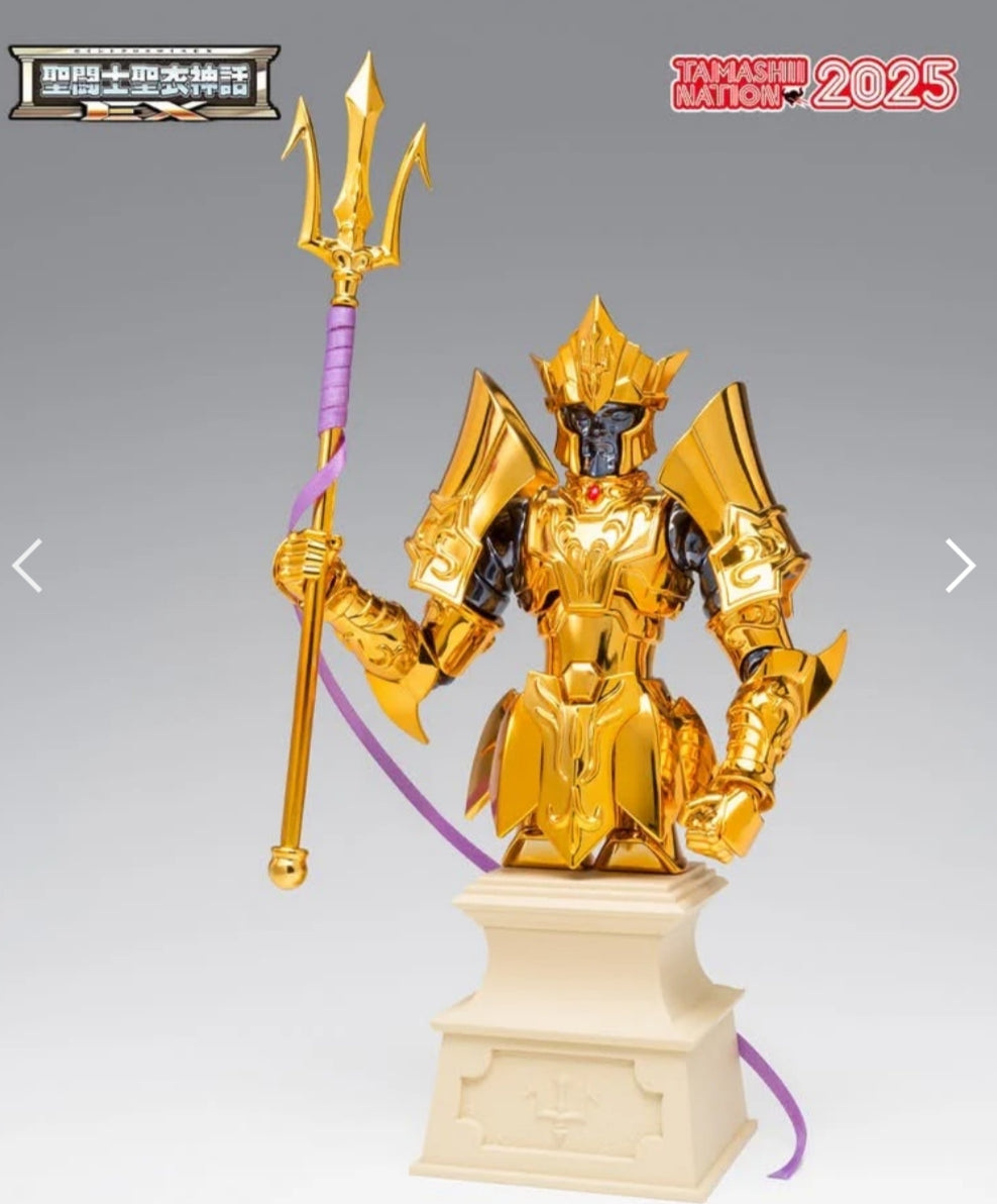 Saint Cloth Myth EX Sea Emperor Poseidon -Original Color Edition- Japan version. Pre order.