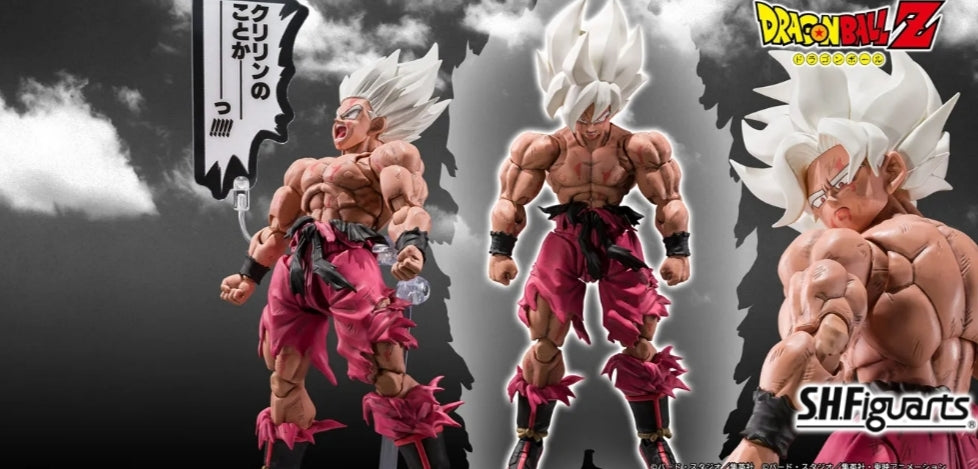 S.H.Figuarts
SUPER SAIYAN SON GOKU -LEGENDARY SUPER SAIYAN--Genkida Matsuri Edition- Pre order. Release Jan 26/2026.