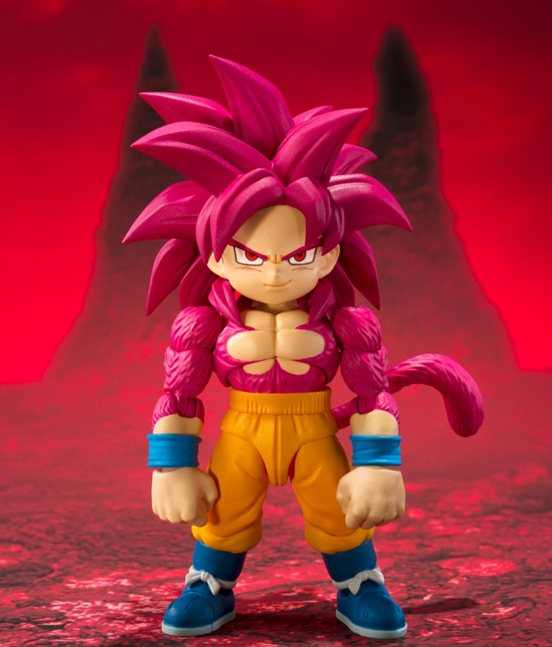 S.H.Figuarts
SUPER SAIYAN 4 SON GOKU (MINI) -DAIMA- Pre Order. Release December 2025.