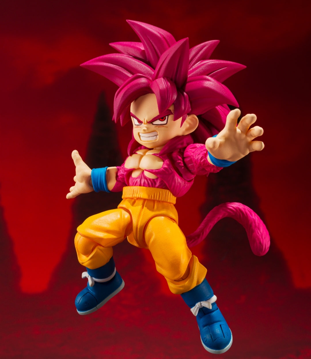S.H.Figuarts
SUPER SAIYAN 4 SON GOKU (MINI) -DAIMA- Pre Order. Release December 2025.