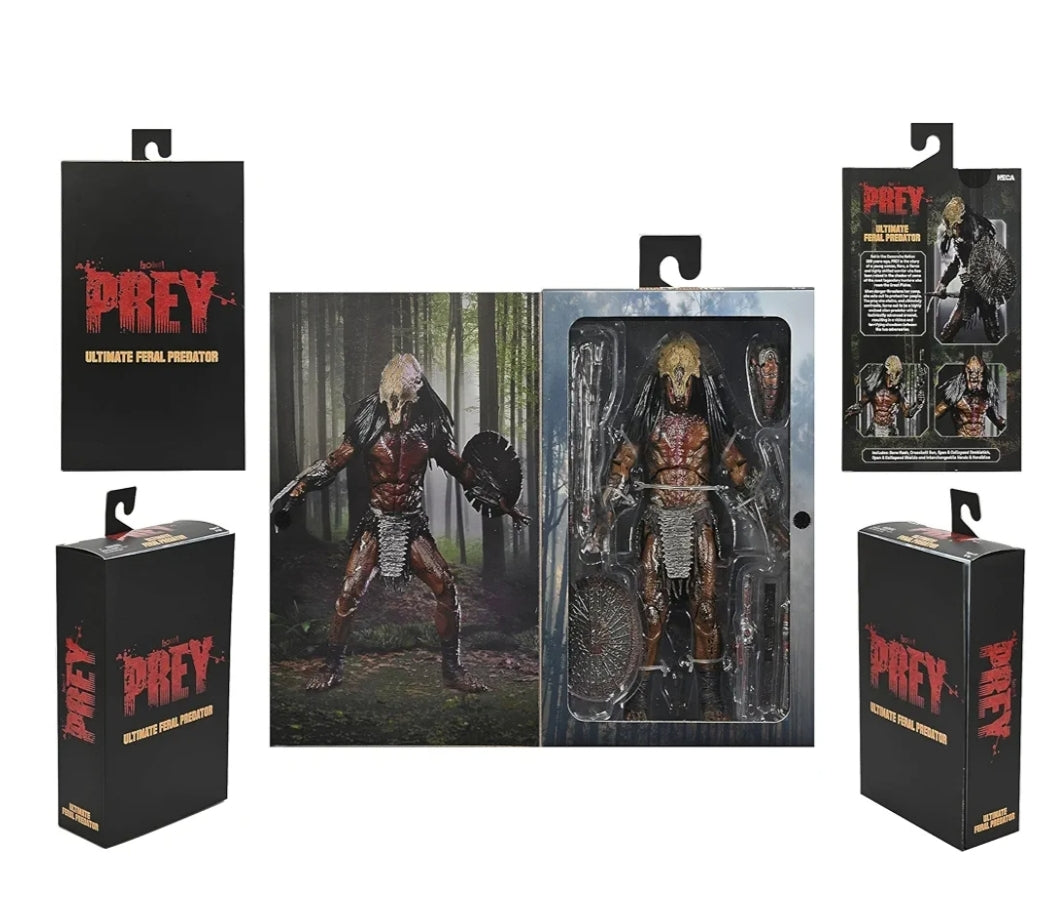 NECA Collectible Prey Ultimate Feral Predator 7" Scale Action Figure