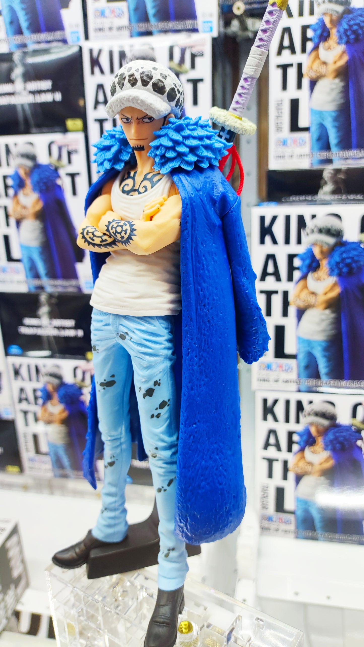 One Piece REY DEL ARTISTA LA TRAFALGAR.LEY Ⅱ. Banpresto, Bandai.