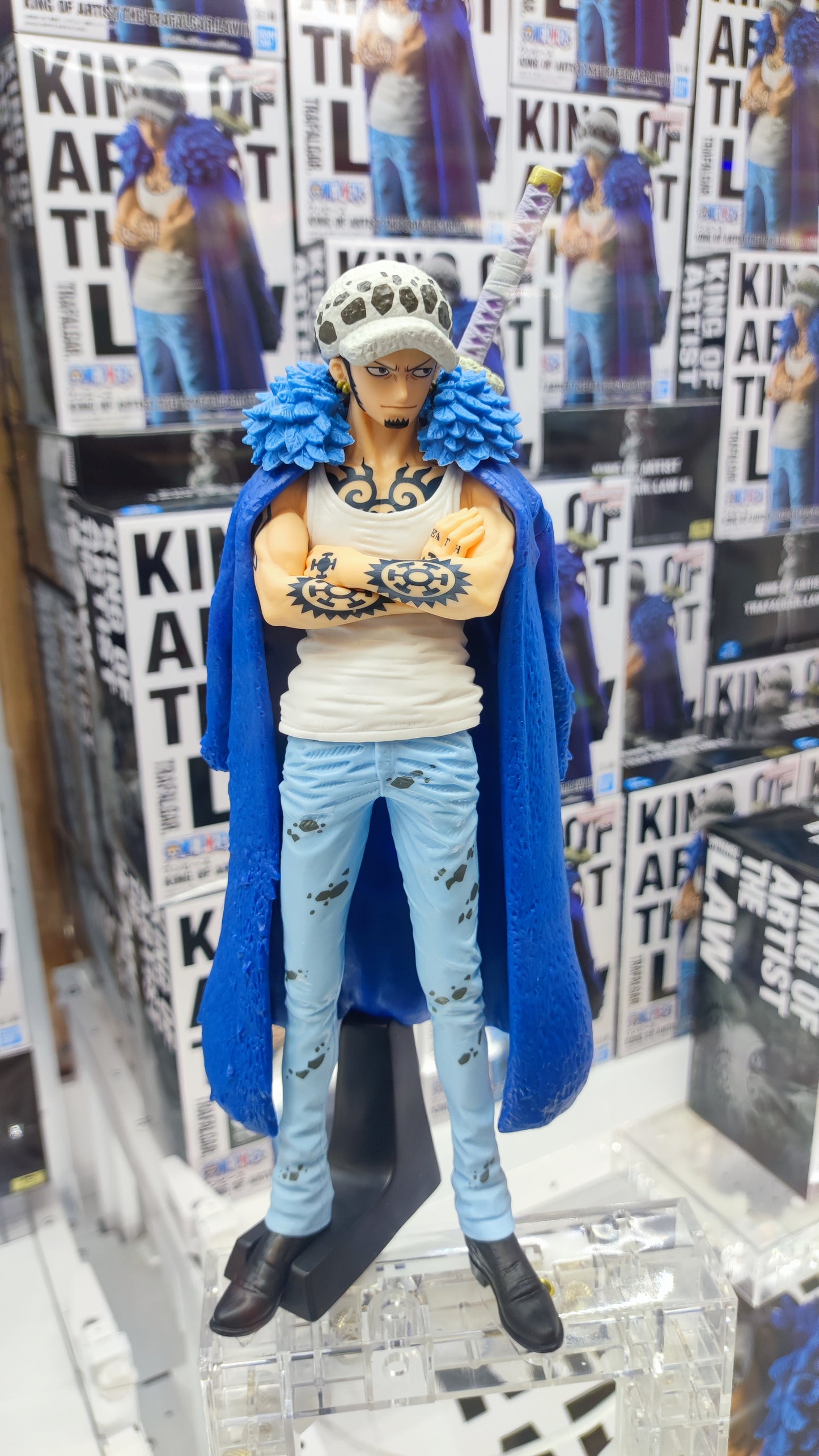 One Piece REY DEL ARTISTA LA TRAFALGAR.LEY Ⅱ. Banpresto, Bandai.