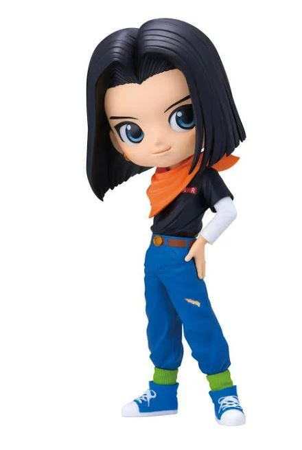 Dragon Ball z Q Posket Android 17, Naranja. Envíos desde México.