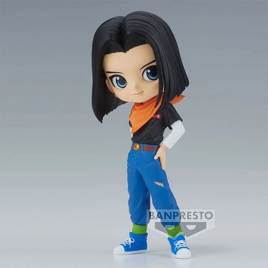 Dragon Ball z Q Posket Android 17, Naranja. Envíos desde México.