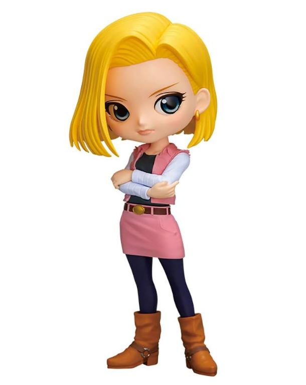 Android 18-(ver.B) Q posket. Pink.  Banpresto Dragon Ball Z