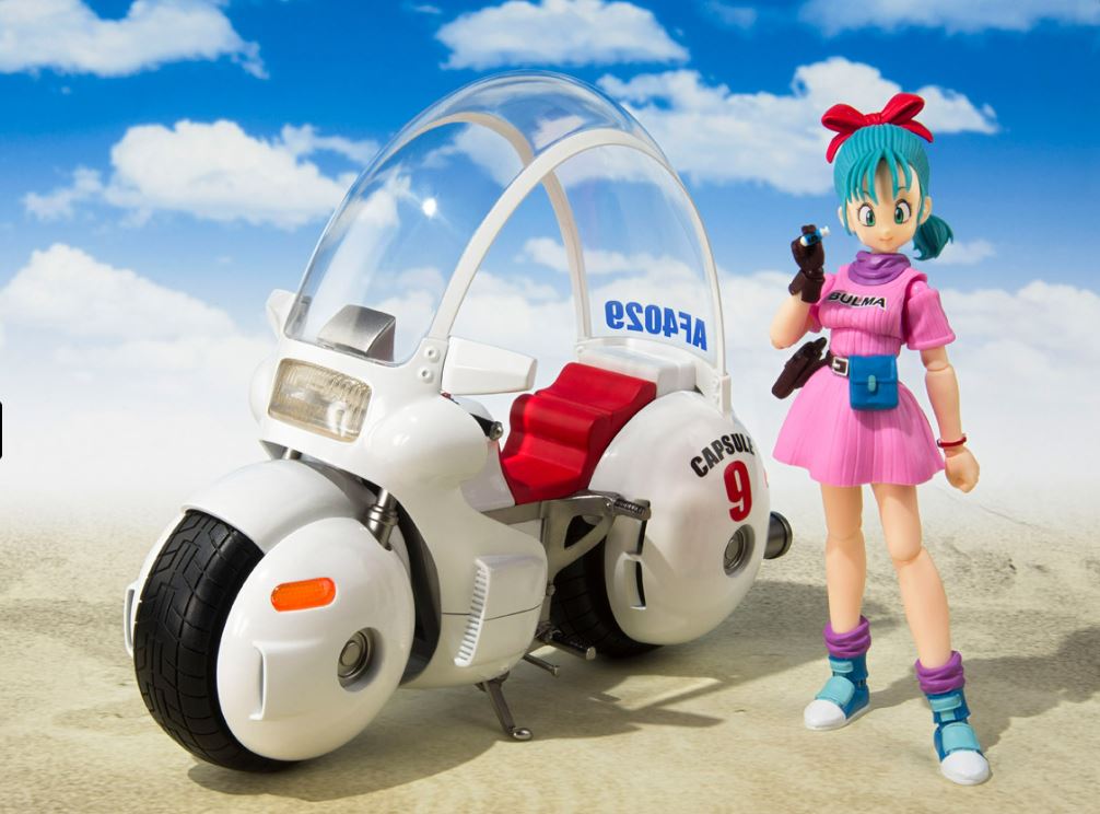 S.H.Figuarts BULMA'S MOTORCYCLE -HOIPOI CAPSULE No.9- Now Available!! Shipping cost is approx. $22 USD for this item.