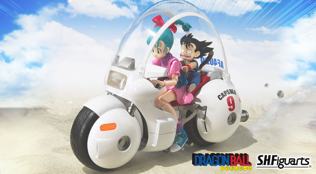 S.H.Figuarts BULMA'S MOTORCYCLE -HOIPOI CAPSULE No.9- Now Available!! Shipping cost is approx. $22 USD for this item.