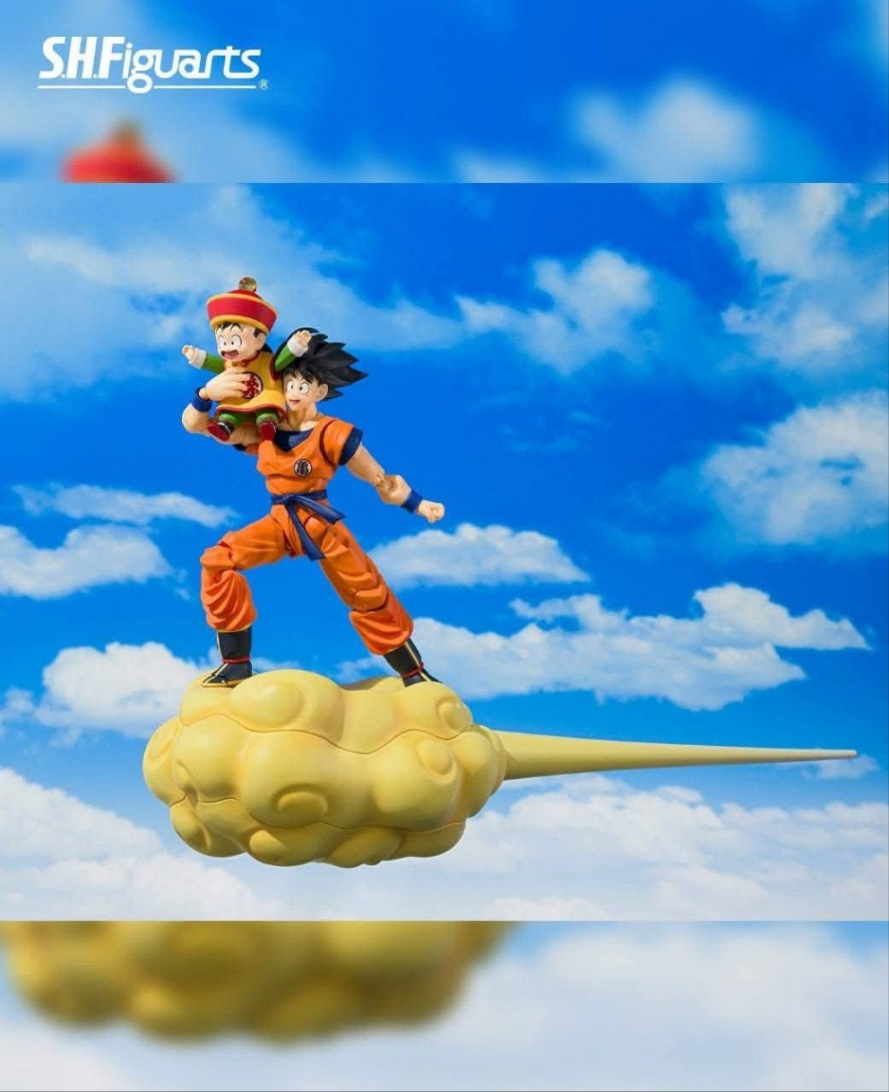 SHFiguarts Son Goku & Son Gohan - Childhood - & kintoun. Ship in March 2026. Pre order.