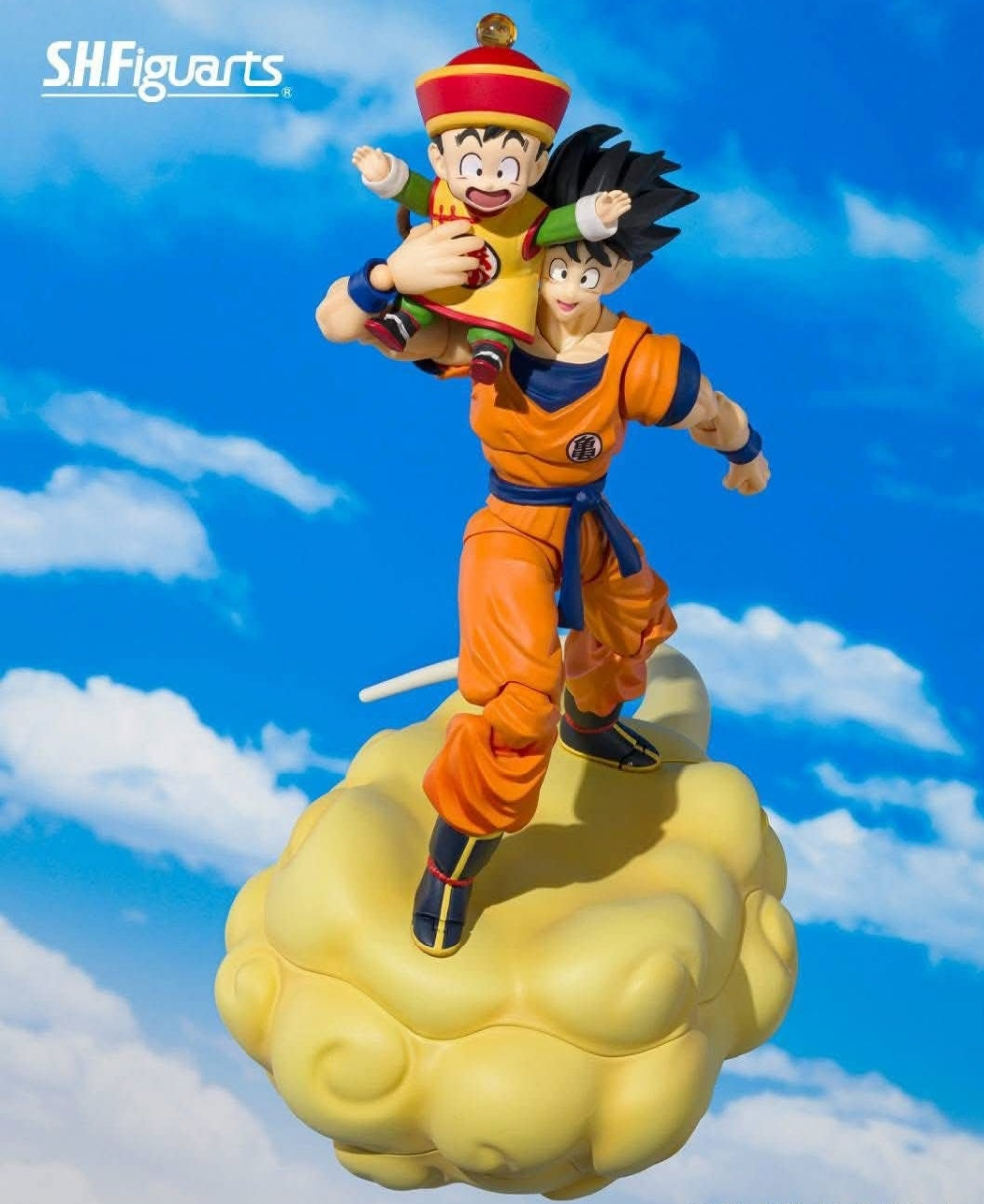 SHFiguarts Son Goku & Son Gohan - Childhood - & kintoun. Ship in March 2026. Pre order.