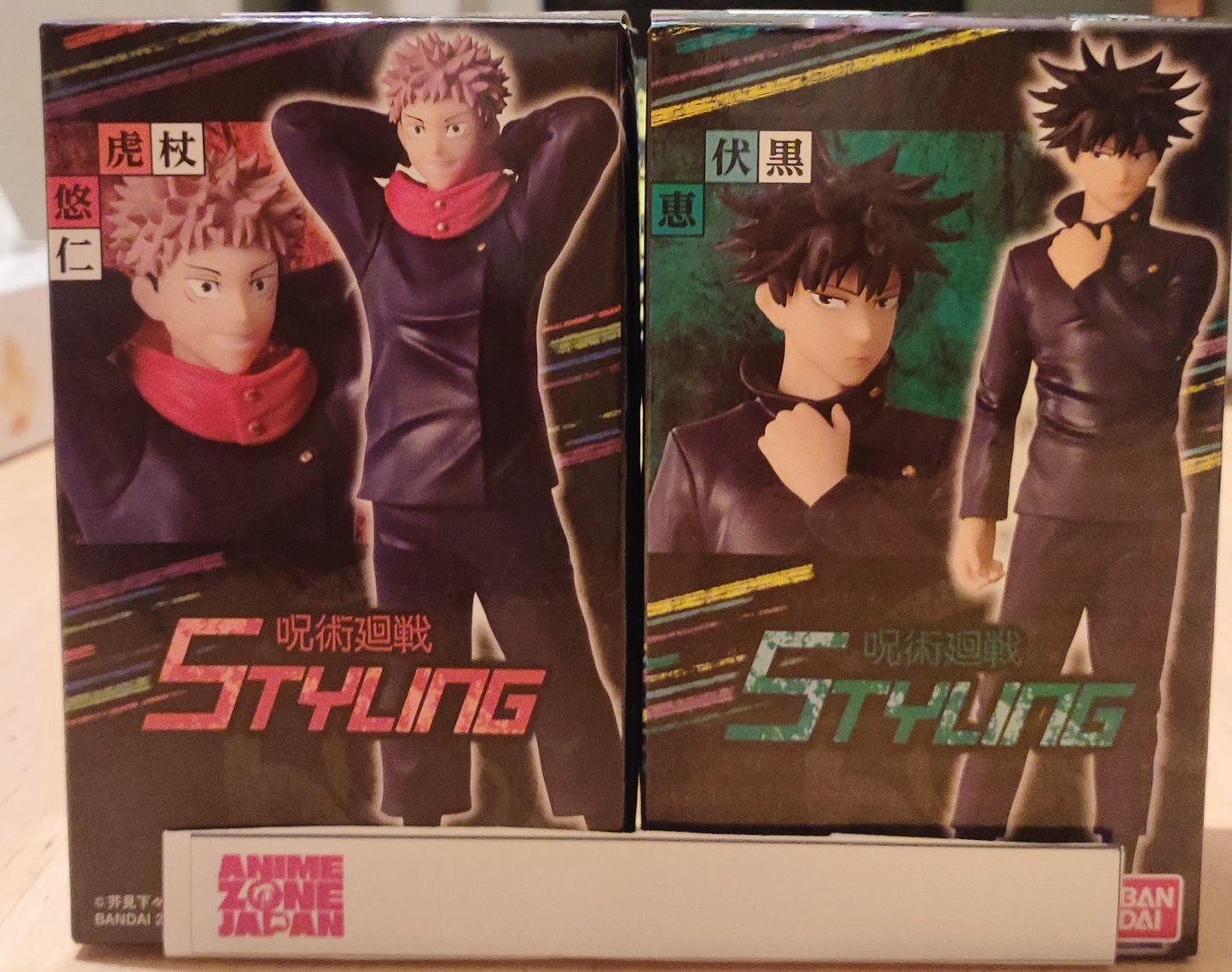 Jujutsu Kaisen Styling Series Yuji Itadori Figure + Megumi Fushiguro Figure