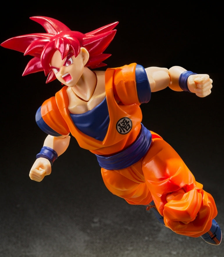 3 SHFiguartsSUPER SAIYAN GOD SON GOKU -SAIYAN GOD INFLUIDO CON LA LUZ DE LOS CORAZONES JUSTOS-