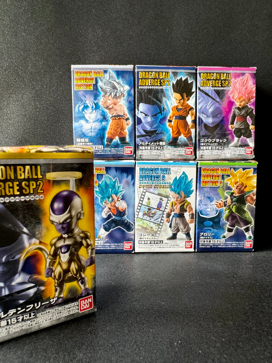 Dragon ball Adverge exclusive rare items.