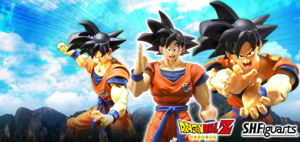 SH figuarts Son Goku un Saiyan criado en la tierra