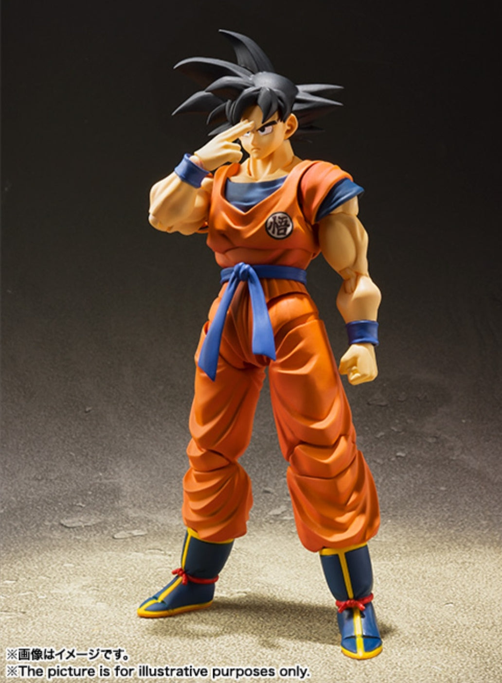 SH figuarts Son Goku un Saiyan criado en la tierra