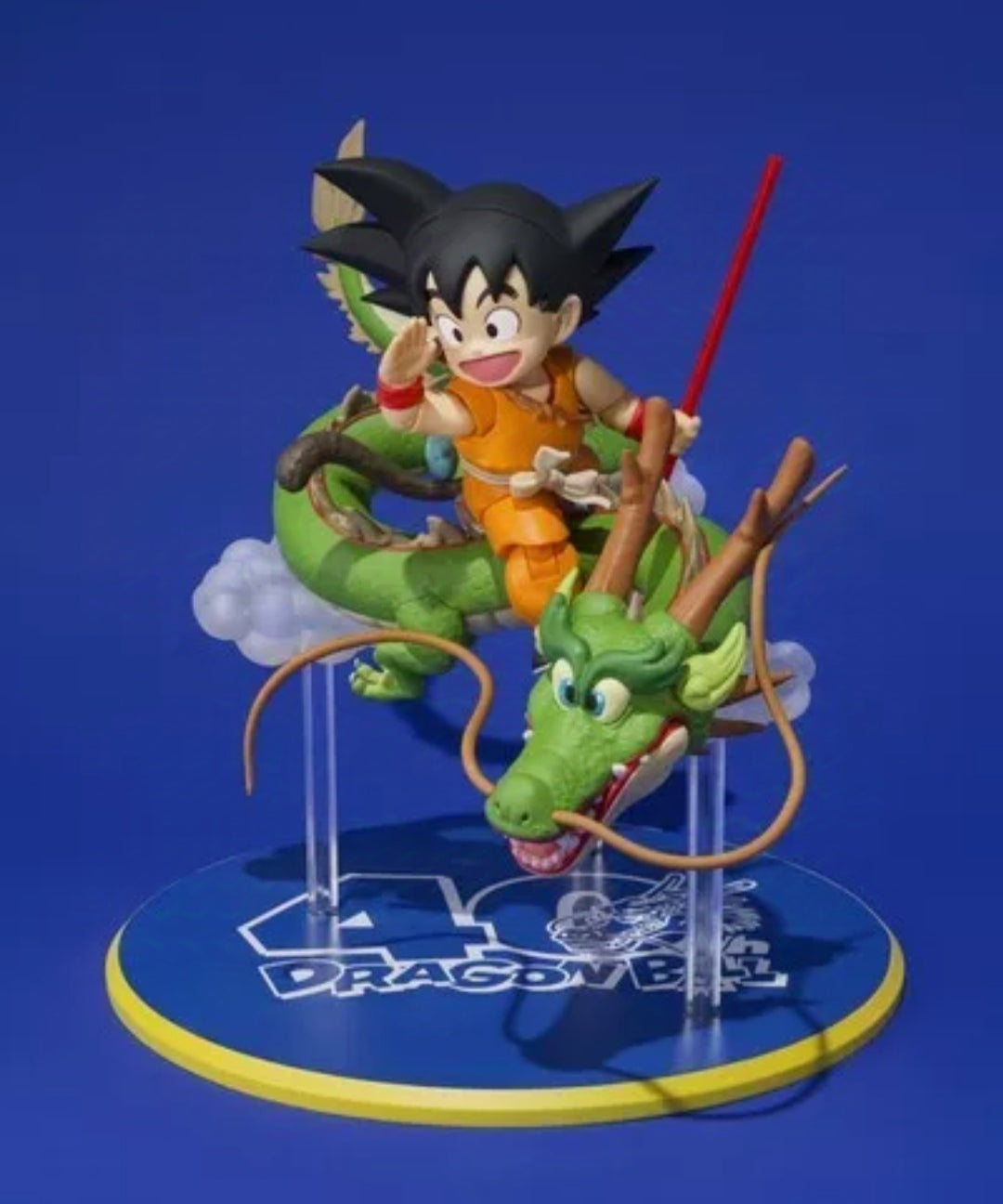 SH Figuarts Dragon Ball Son Goku & Dragon 40th Anniversary Edition VJump Dec 2024