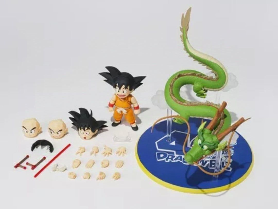 SH Figuarts Dragon Ball Son Goku & Dragon 40th Anniversary Edition VJump Dec 2024