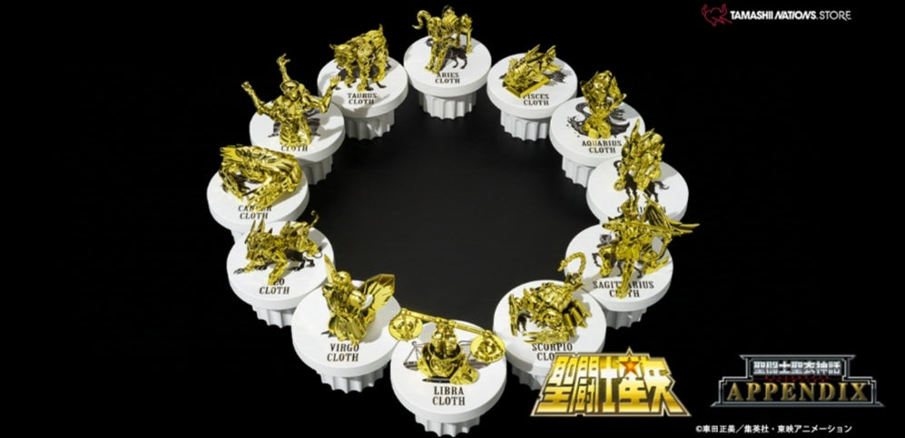 Saint Seiya Cloth Myth APPENDIX
Golden Cloth Object